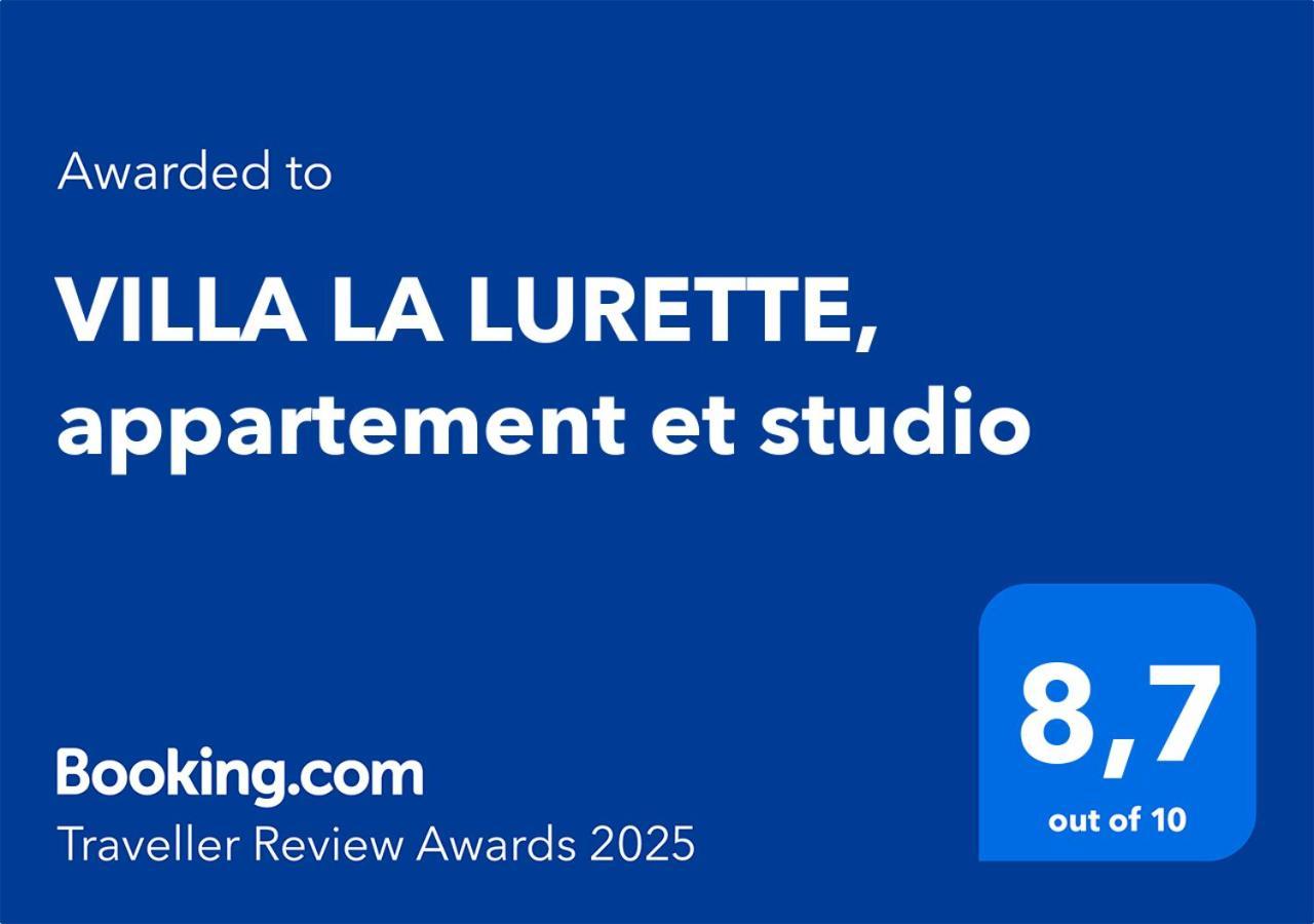 Villa La Lurette, Appartement Et Studio Saint-Étienne-les-Orgues Eksteriør bilde